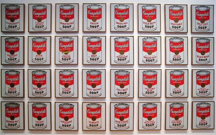 Warhol - Campbell’s paradicsomkonzerv